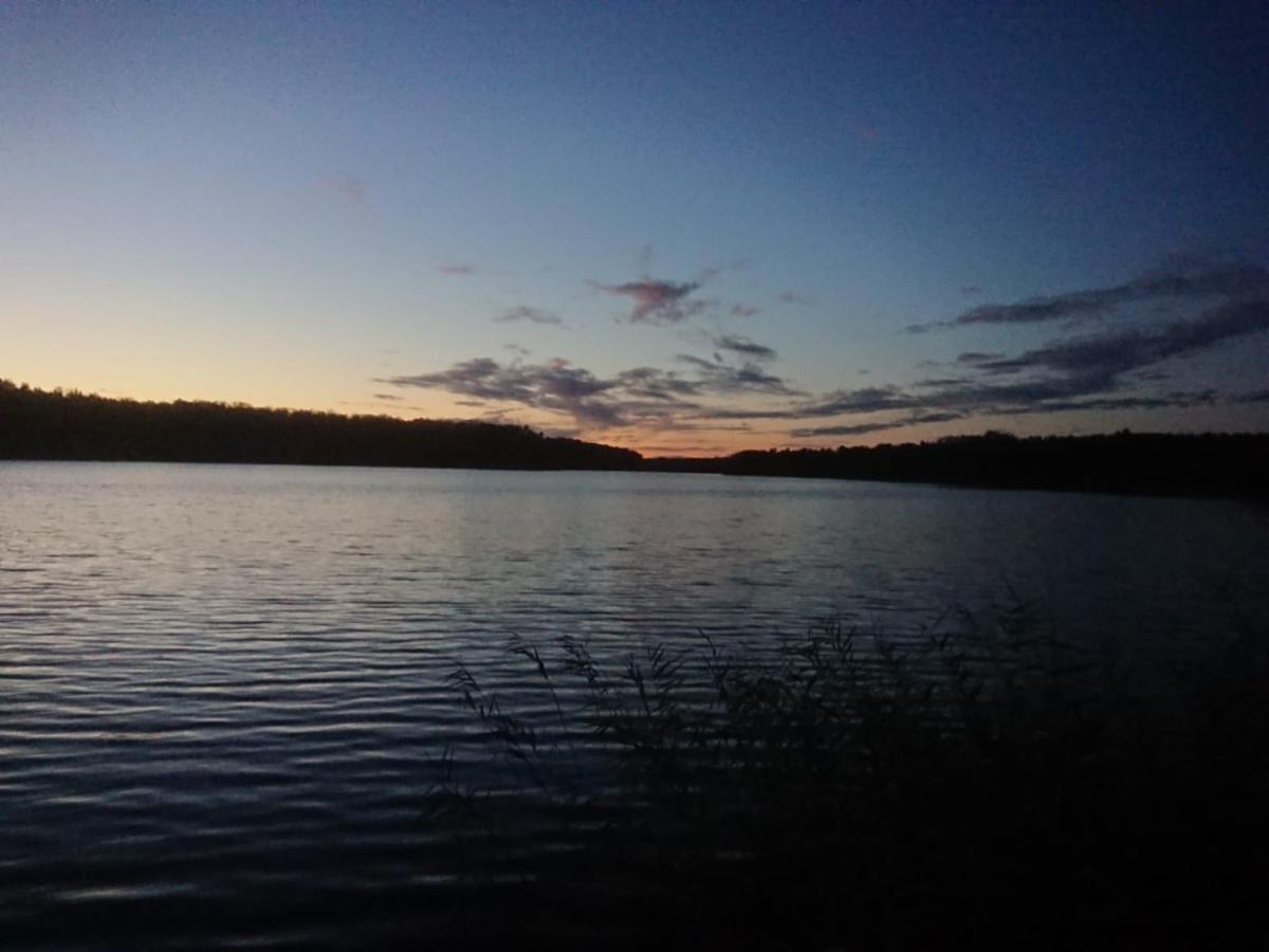 Ferienhaus Reetdach 1300Qm Privatgrundstueck Bootssteg Sauna Templin Luebbesee Uckermark Erholung Pur Seenplatte Petersdorf  Buitenkant foto