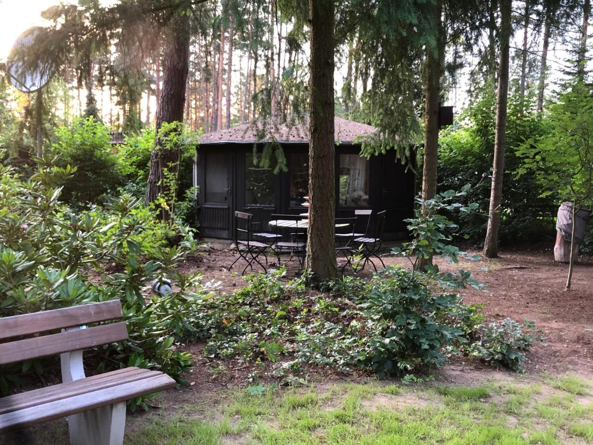Ferienhaus Reetdach 1300Qm Privatgrundstueck Bootssteg Sauna Templin Luebbesee Uckermark Erholung Pur Seenplatte Petersdorf  Buitenkant foto