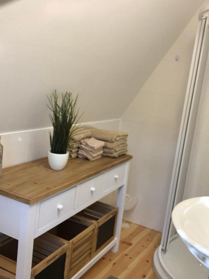 Ferienhaus Reetdach 1300Qm Privatgrundstueck Bootssteg Sauna Templin Luebbesee Uckermark Erholung Pur Seenplatte Petersdorf  Buitenkant foto