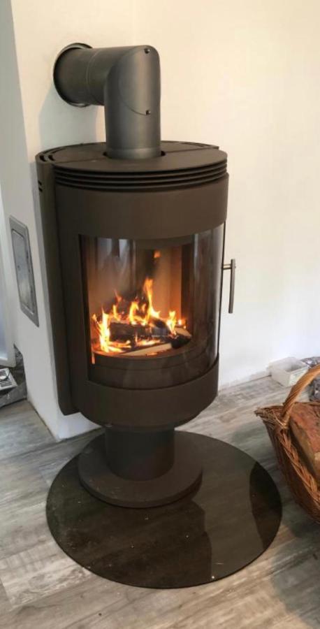 Ferienhaus Reetdach 1300Qm Privatgrundstueck Bootssteg Sauna Templin Luebbesee Uckermark Erholung Pur Seenplatte Petersdorf  Buitenkant foto