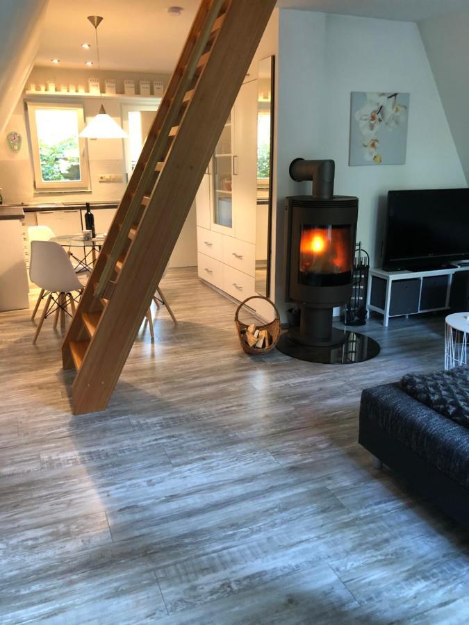 Ferienhaus Reetdach 1300Qm Privatgrundstueck Bootssteg Sauna Templin Luebbesee Uckermark Erholung Pur Seenplatte Petersdorf  Buitenkant foto